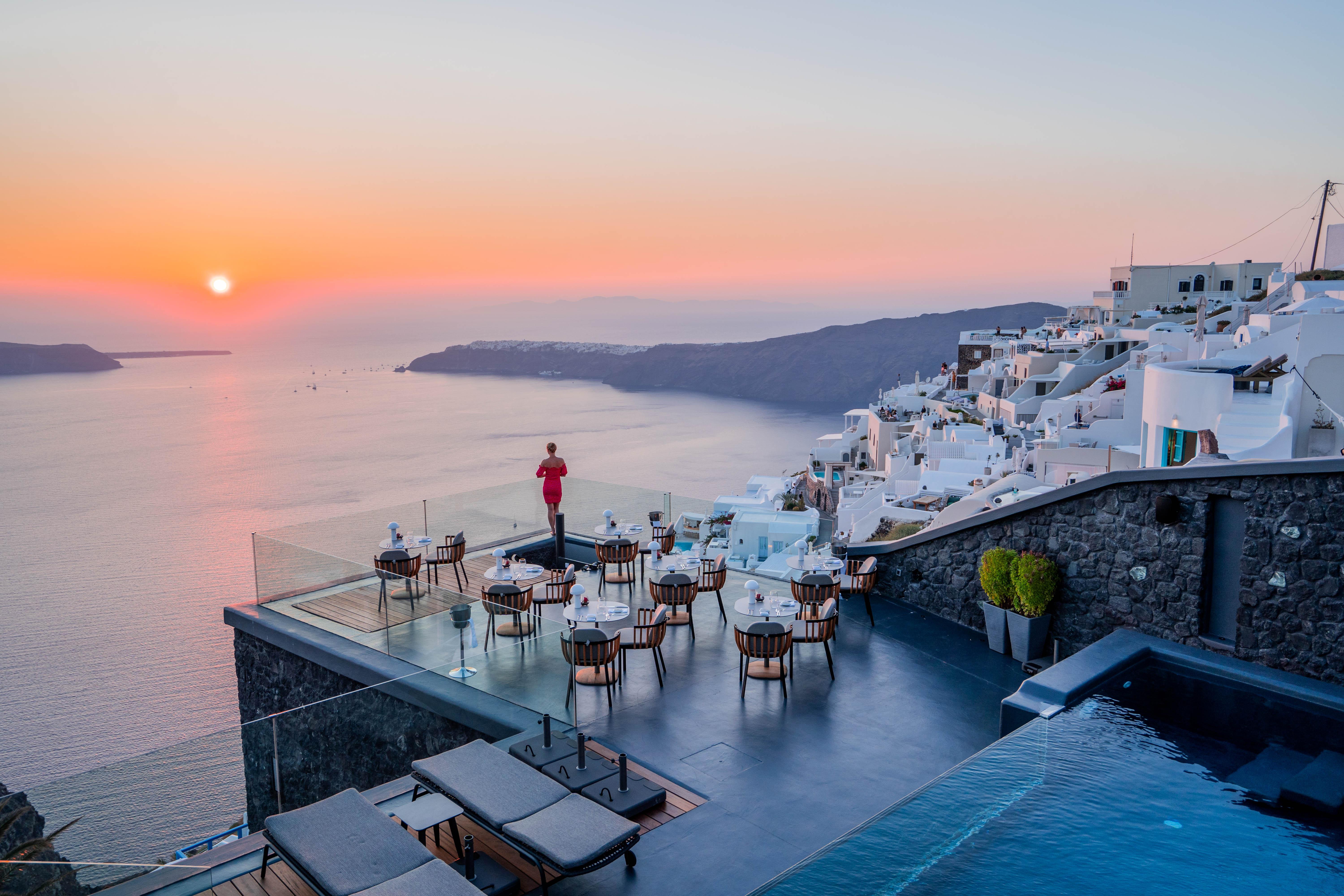 Hotel Kivotos Santorini Imerovigli  Exteriér fotografie